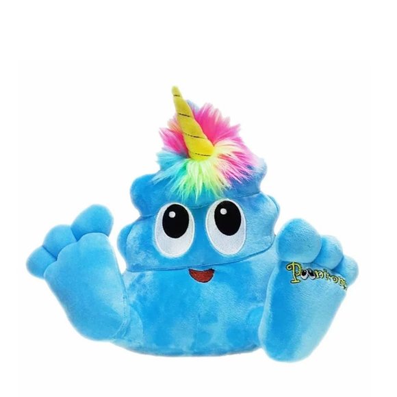 Set of 2 Emoji (Poonicorn + Rainbow Emoji) Plush Toys - Picture 1 of 9
